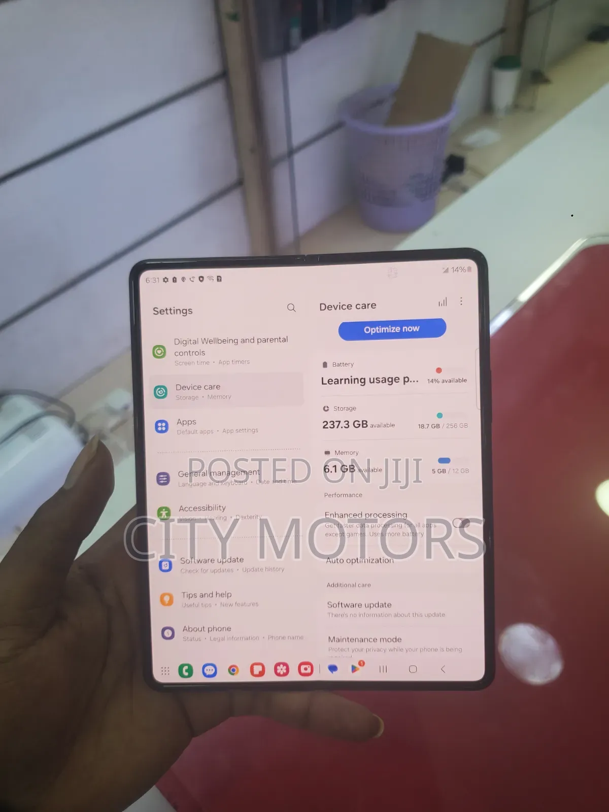 Samsung Galaxy Z Fold 3 256 GB Black