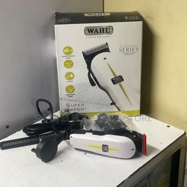 Wahl Super Taper Barber Clipper Adjustable Cutting Length Lever