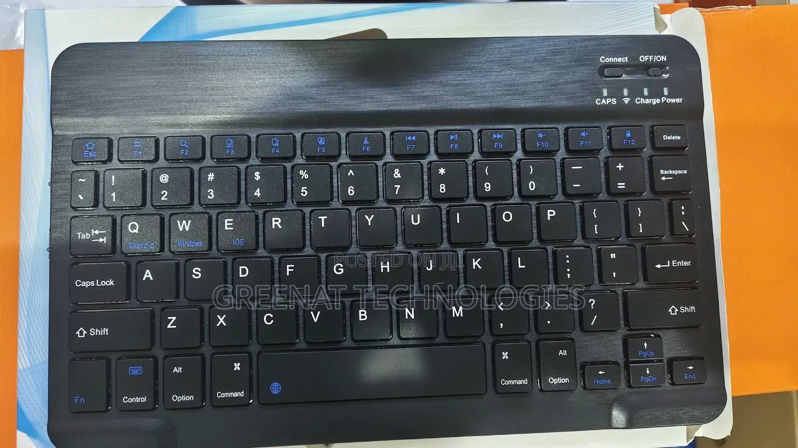 Rechargeable Wireless Keyboard Mini Keyboard for Tablet Phone Laptop