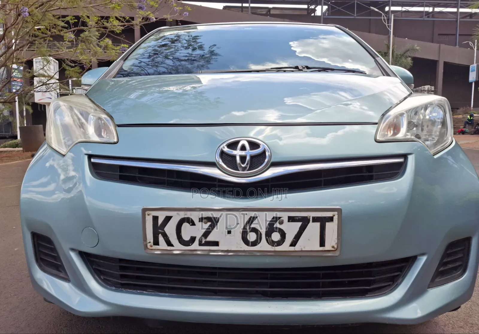 Toyota Ractis 2013 Green
