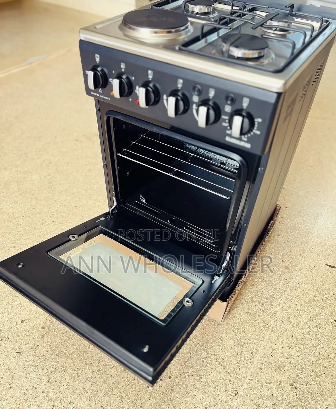 Globalstar 3gas 1hotplate 50*55standing Cooker With Electric Oven