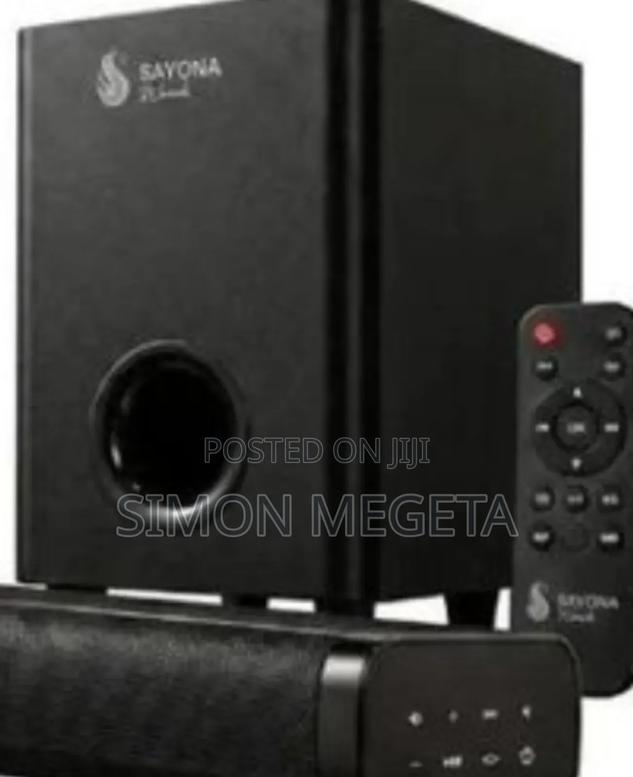 Sayona SHT-S02 Soundbar Woofer