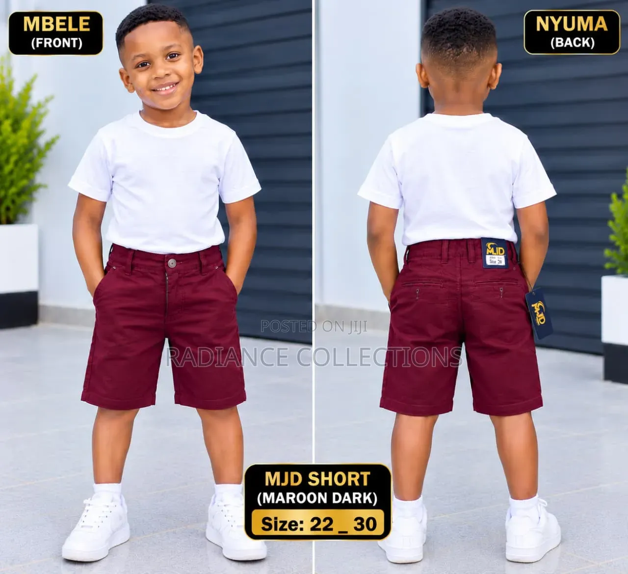 MJD Boys Short (Sizes 22-30)