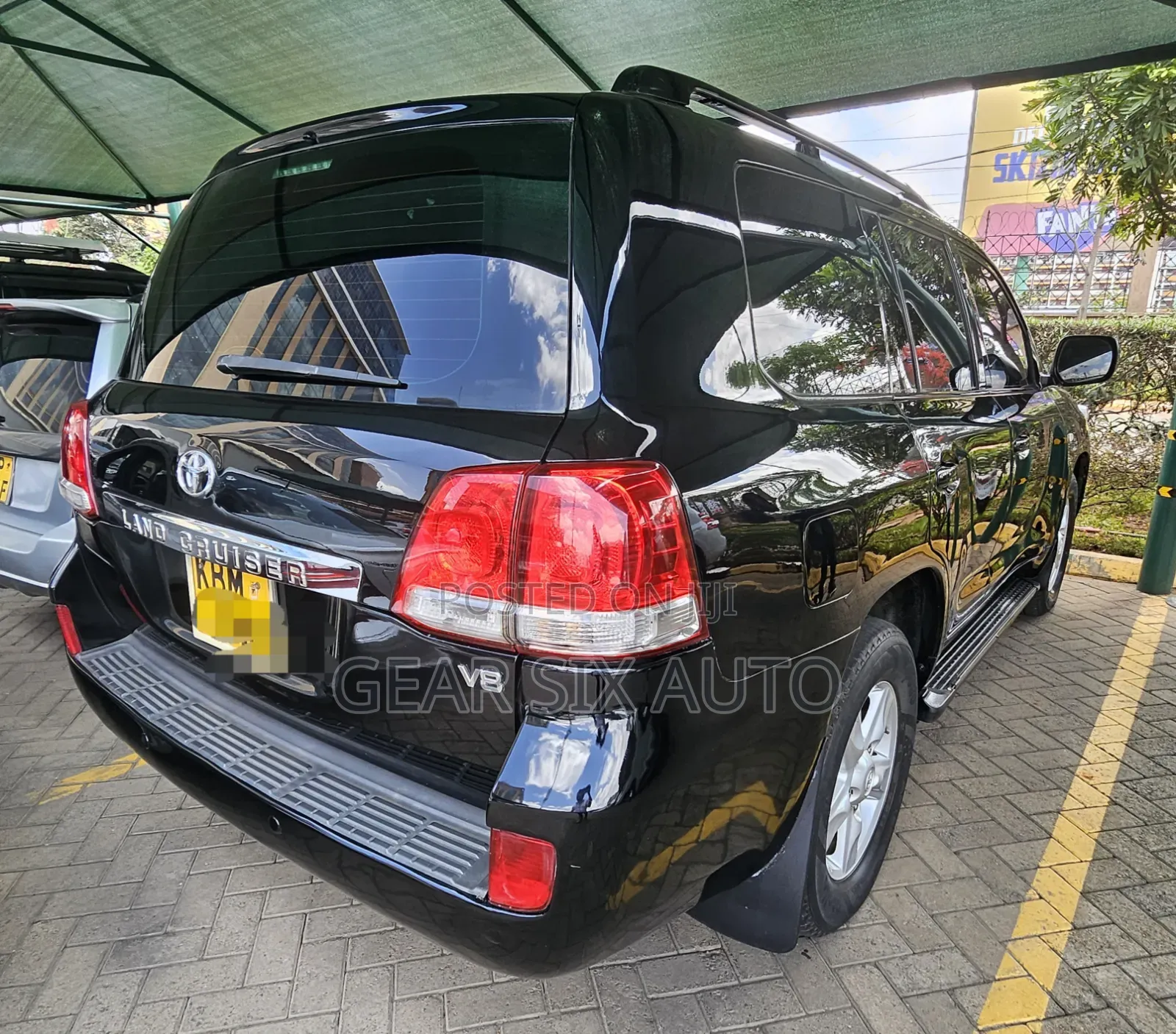 Toyota Land Cruiser 4.5 V8 VXR 2008 Black