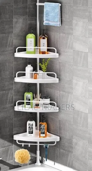 Tier Adjustable Bathroom Corner Organizer Pa