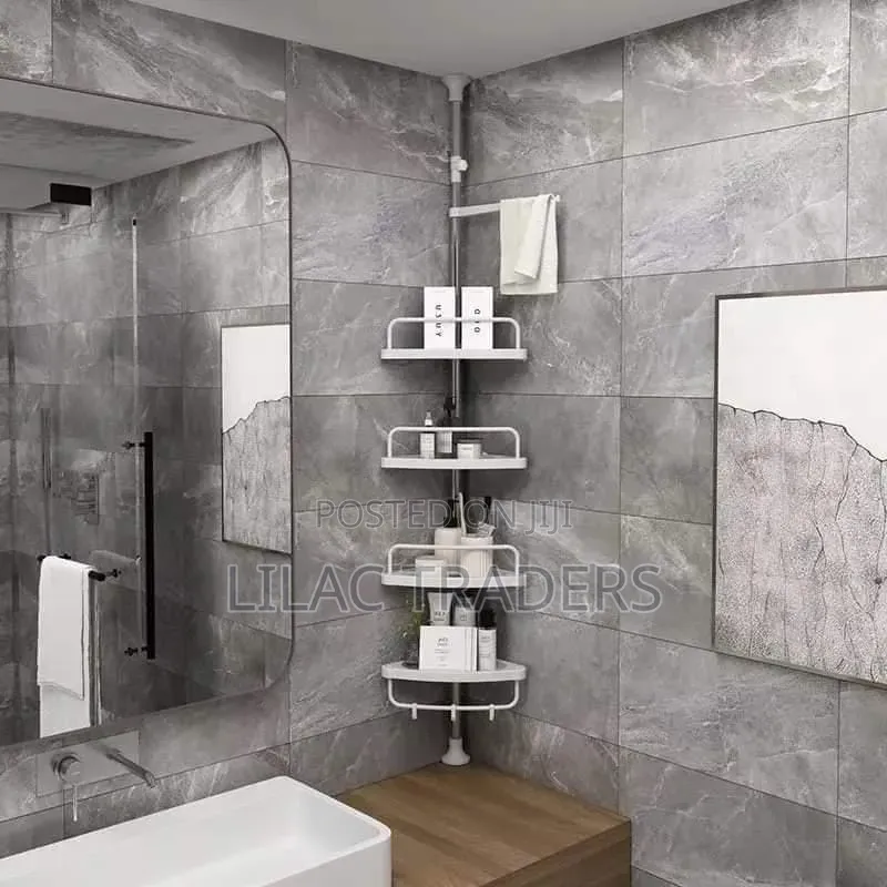 Tier Adjustable Bathroom Corner Organizer Pa