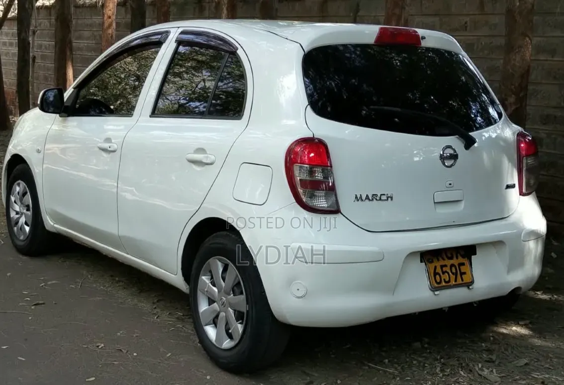 Nissan March 2012 White