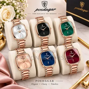 Classic Poedagar Watch for Ladies. Bronze/Silver/Black. We Deliver! 