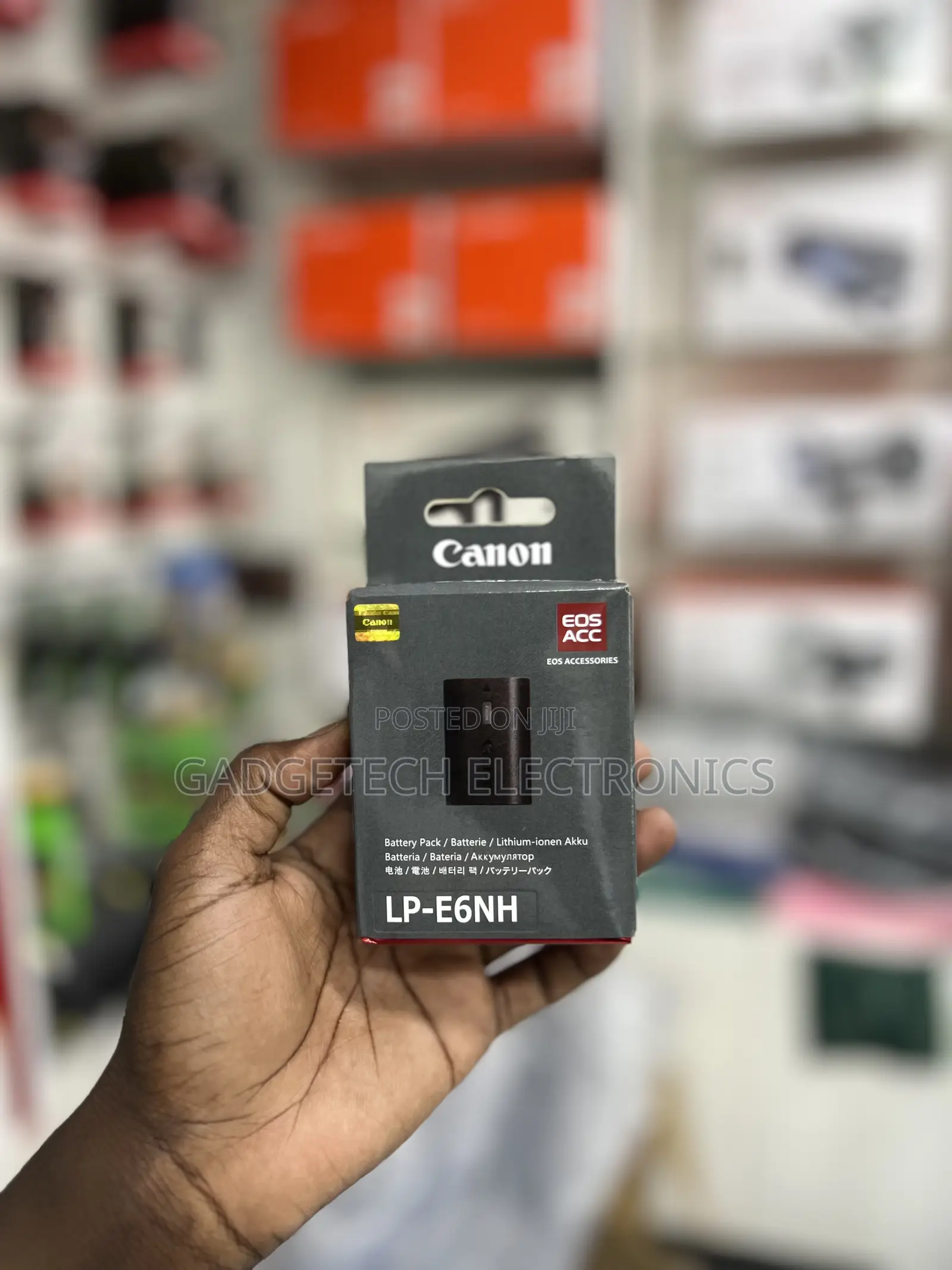 Canon Lp-E6nh Original Battery