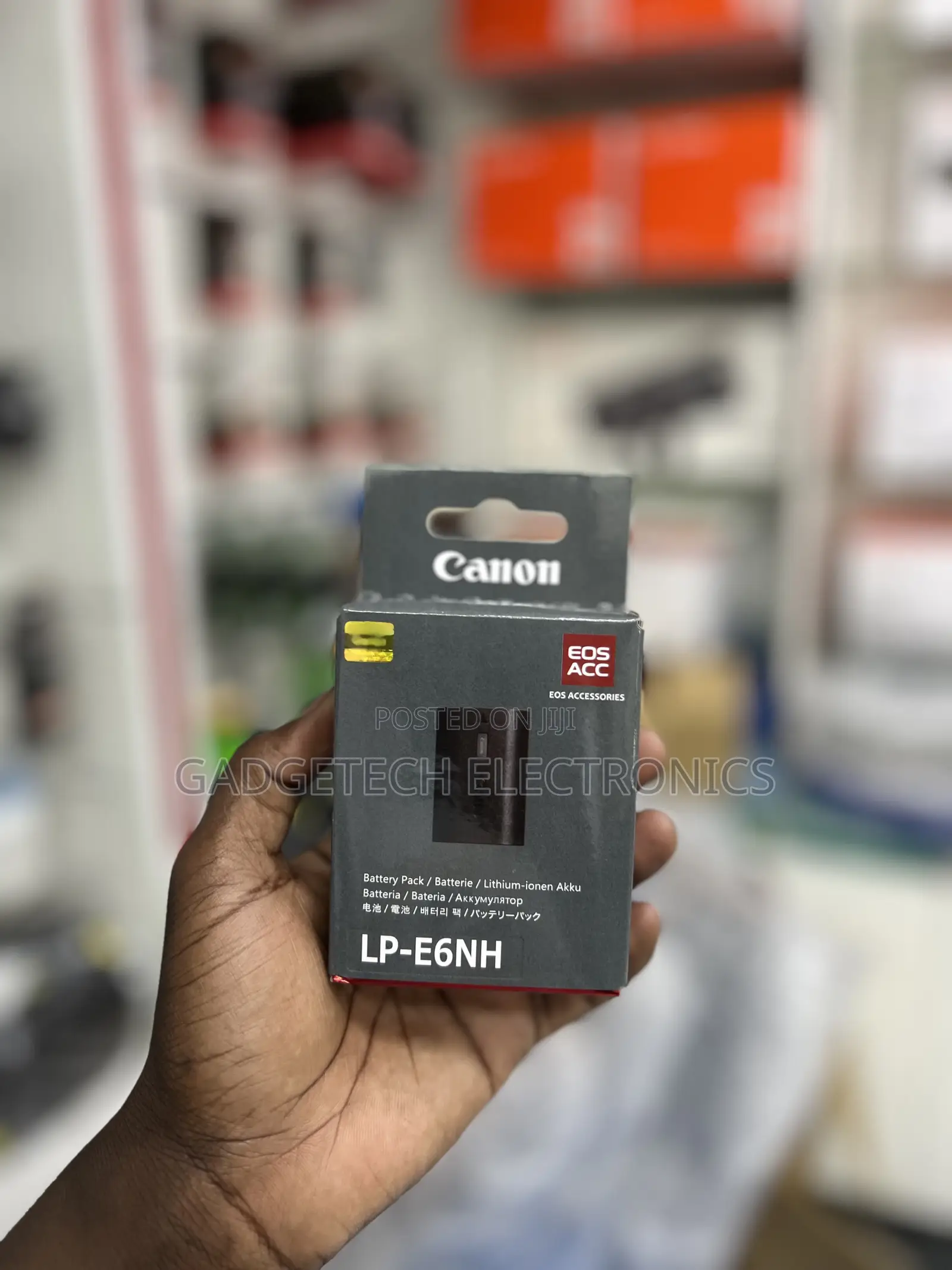 Canon Lp-E6nh Original Battery