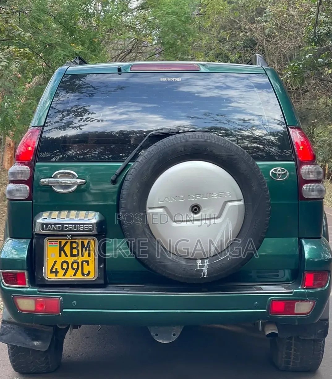 Toyota Land Cruiser Prado 2005 Green