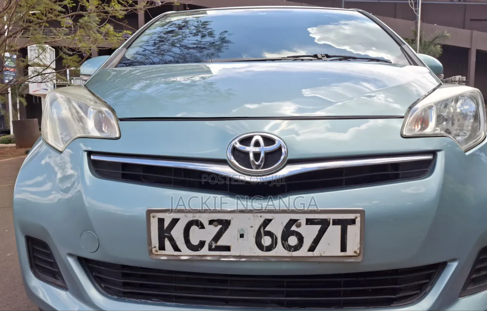 Toyota Ractis 2013 Green