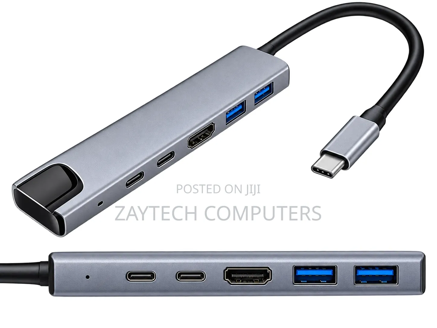 USB-C 6-in-1 Multifunction Adapter – 4K HDMI