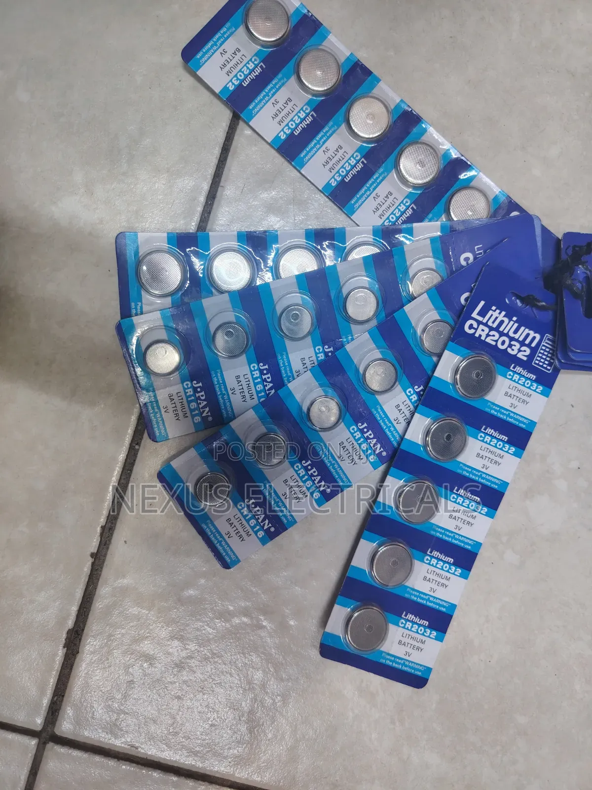 CR2032 3V Lithium Coin Cell Batteries