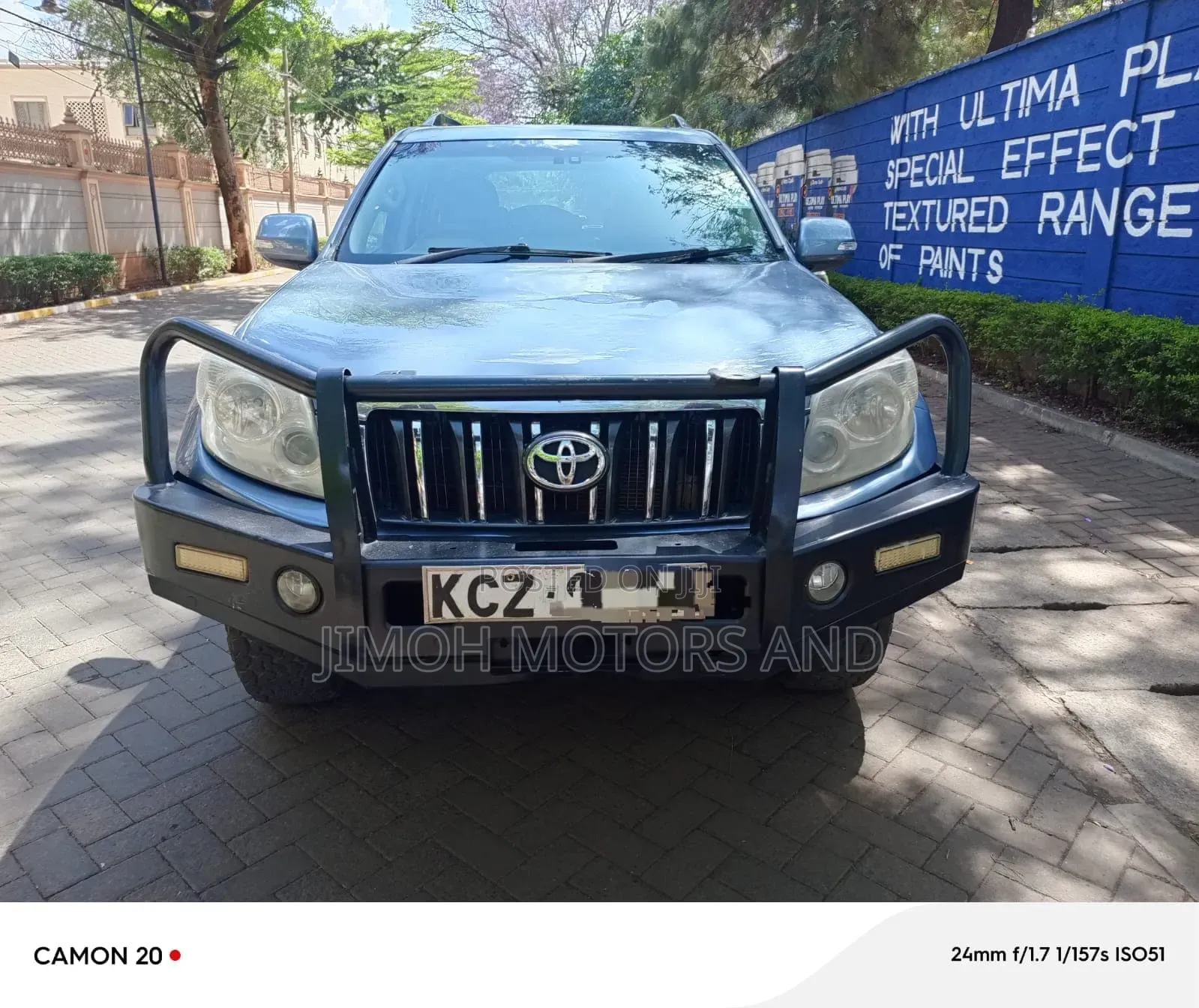 Toyota Land Cruiser Prado 2009 Gray