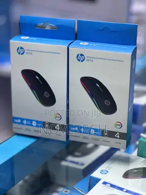 Wireless Bluetooth Mouse Rechargeable Laptop Mice With LED Portable