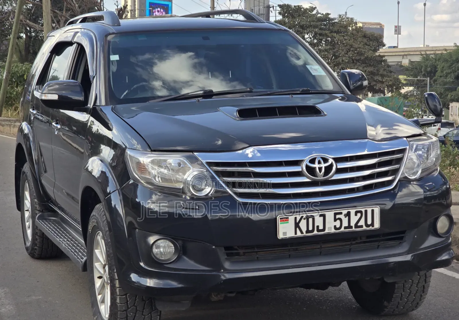 Toyota Fortuner 2015 Matt Black