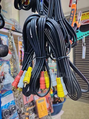 3 RCA to 3 RCA Composite Audio/Video Cables (10 Pcs)