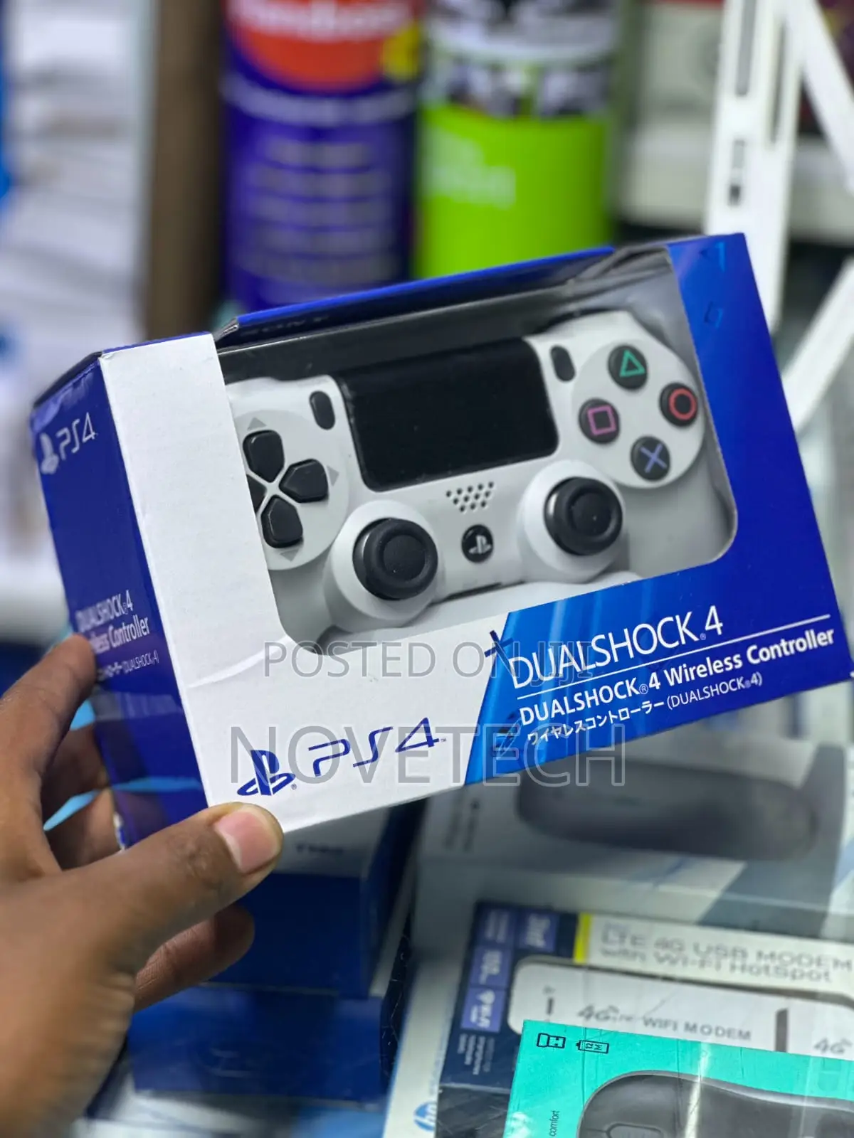 Gamepad Sony PlayStation 4 PS4 DualShock 4 Wireless Controller White