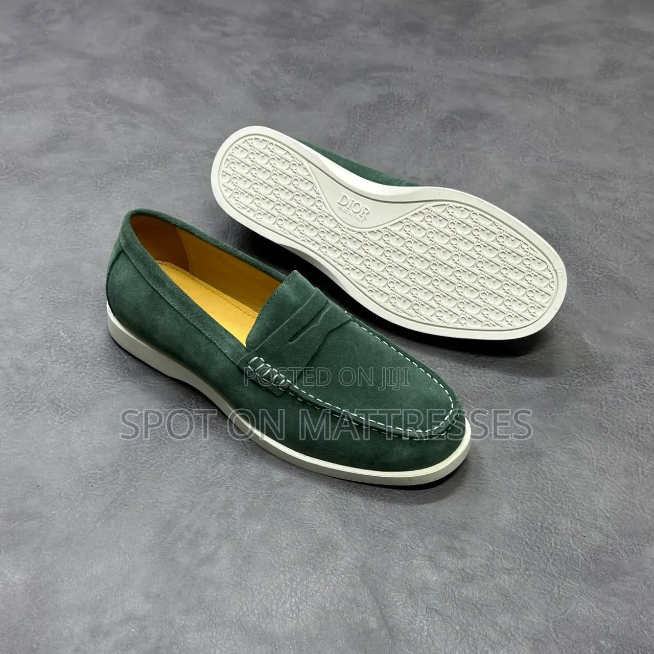 Dior Suede Loafer Shoes for Men. Sizes 39-46. Nationwide Delivery!