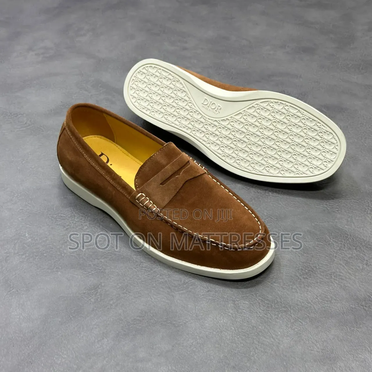Dior Suede Loafer Shoes for Men. Sizes 39-46. Nationwide Delivery!