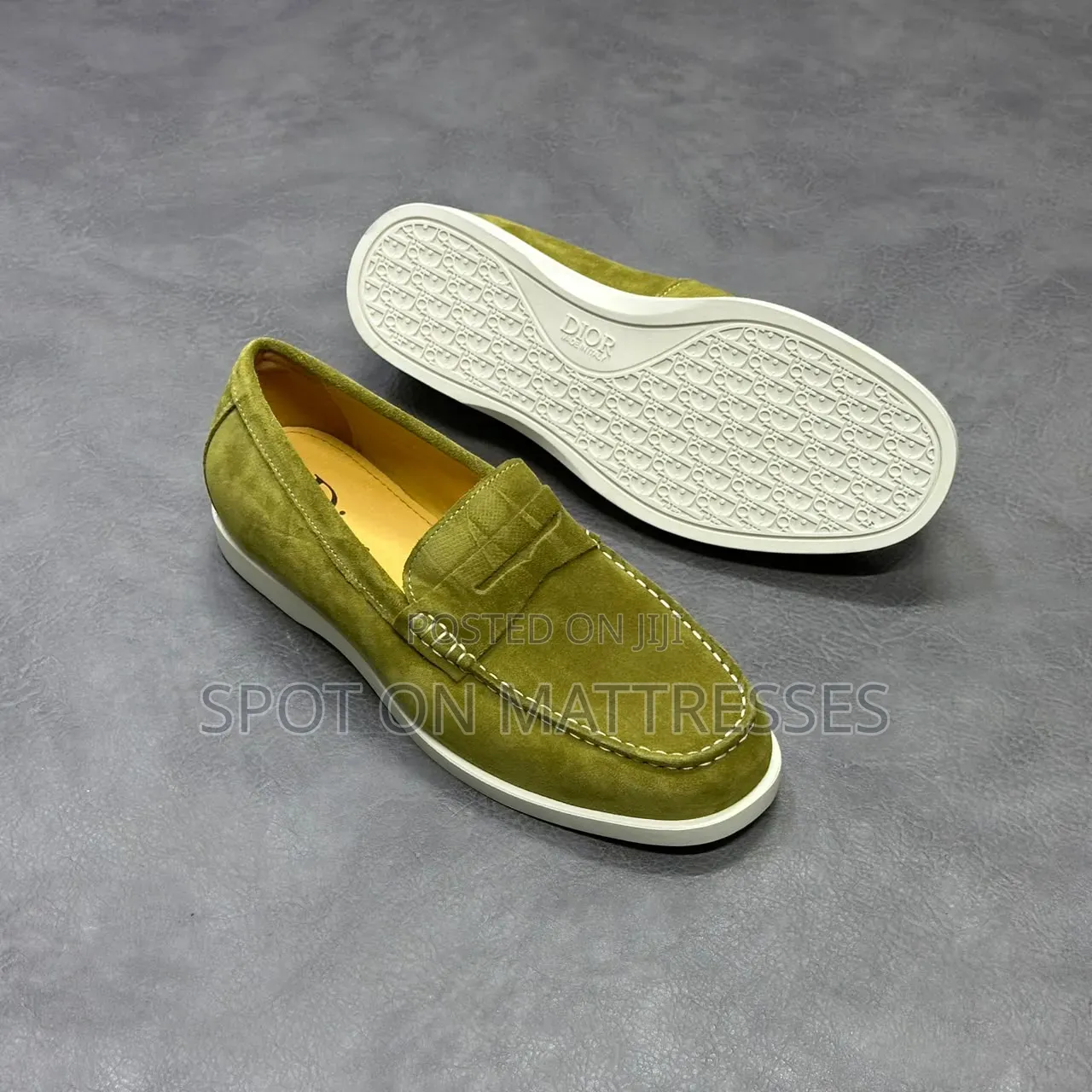 Dior Suede Loafer Shoes for Men. Sizes 39-46. Nationwide Delivery!