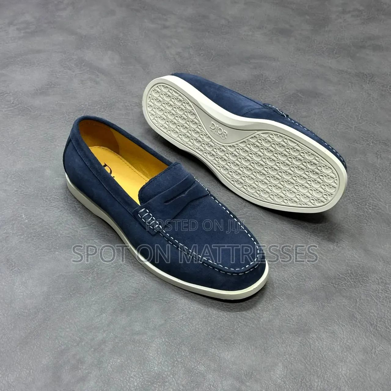Dior Suede Loafer Shoes for Men. Sizes 39-46. Nationwide Delivery!