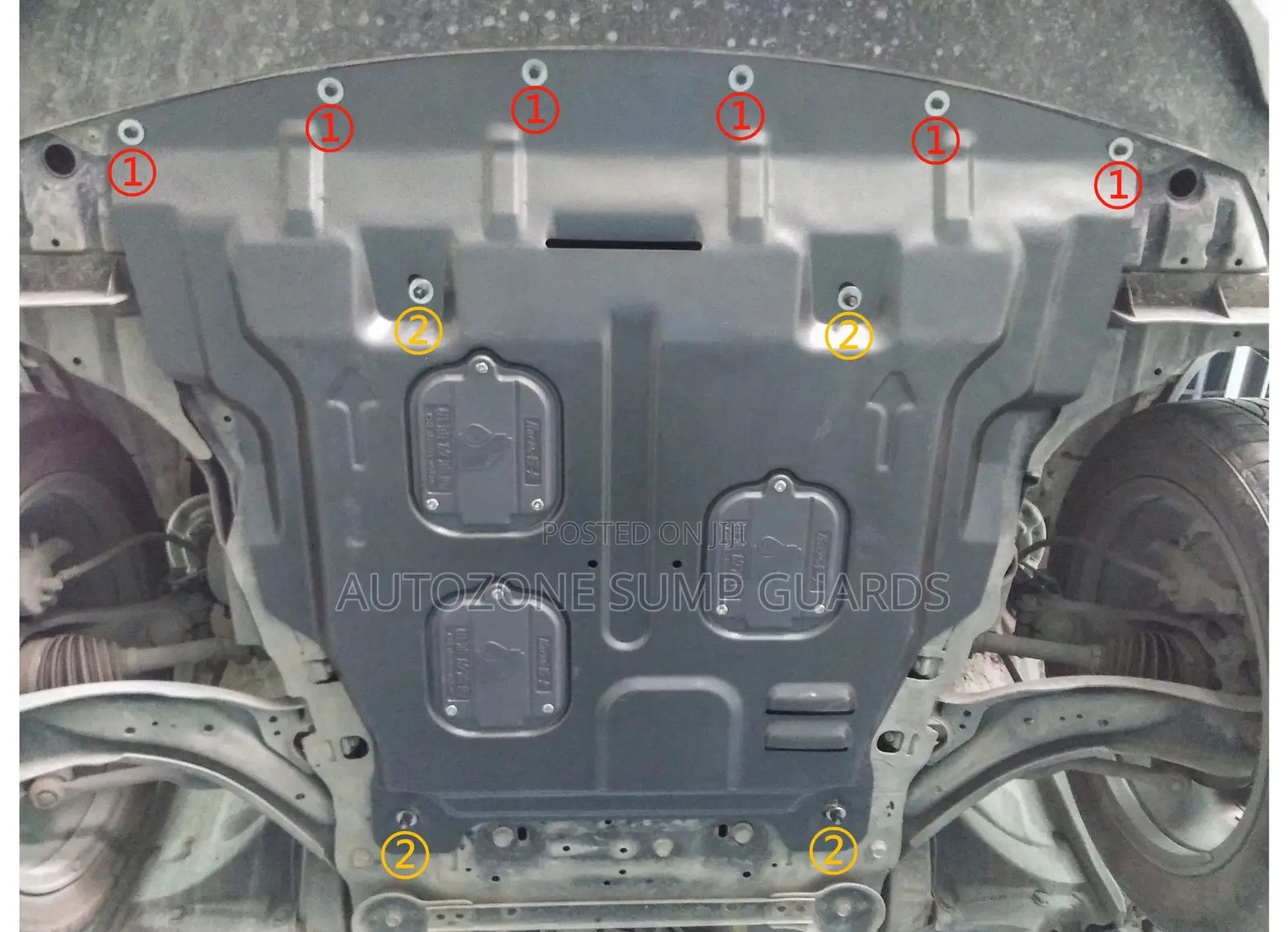 3D Engine for NISSAN QASHQAI 2016-2023 Protection Guards
