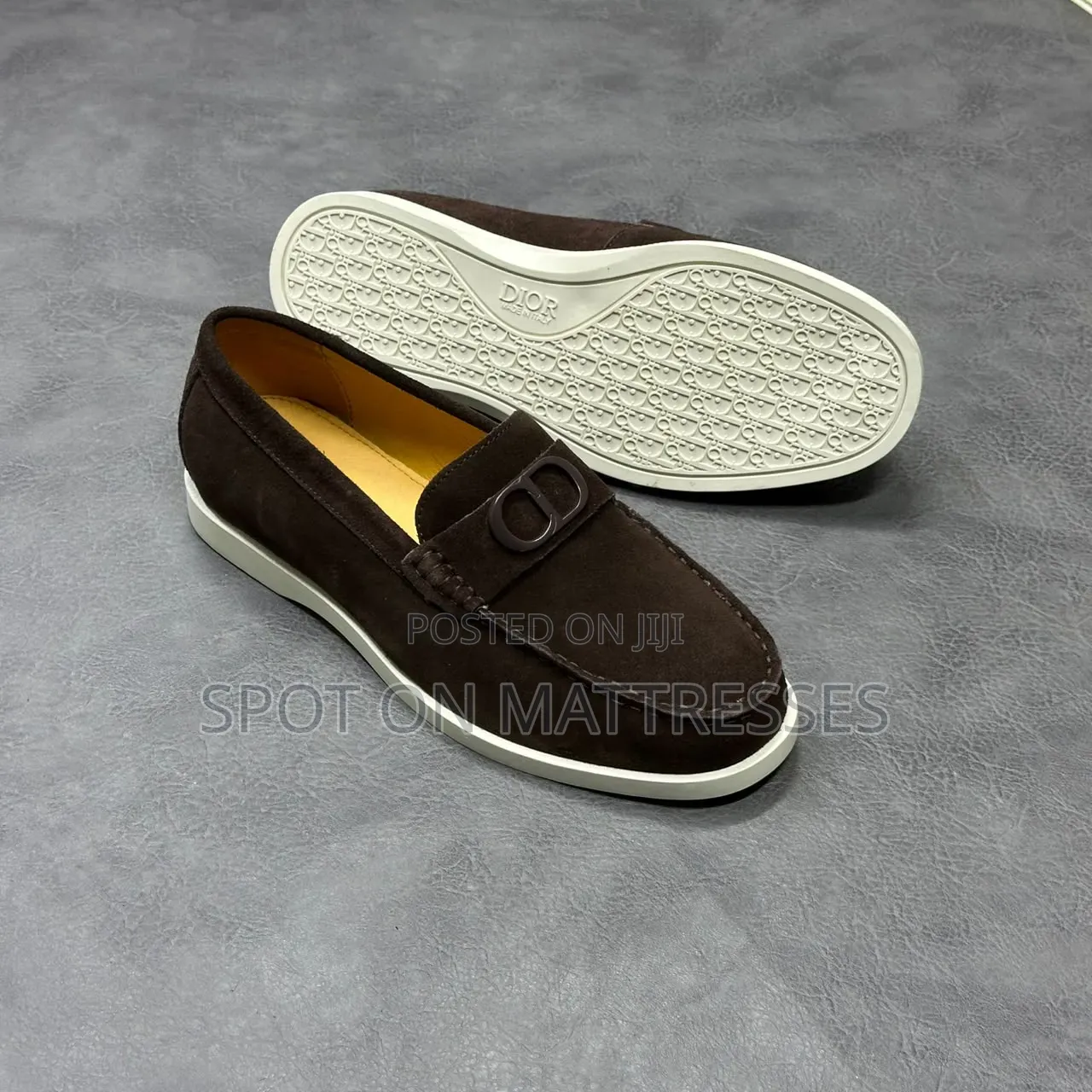 Classic Dior Loafers for Men. Suede Material. Sizes 39-46. We Deliver!