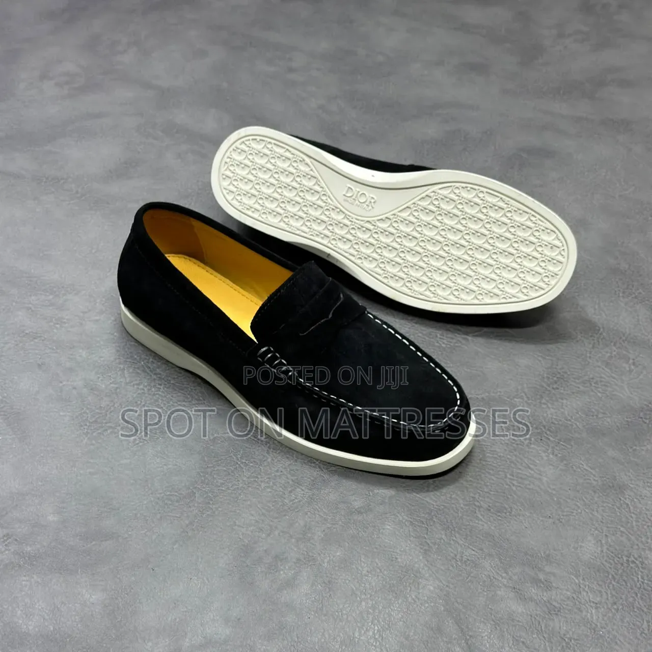 Classic Dior Loafers for Men. Suede Material. Sizes 39-46. We Deliver!
