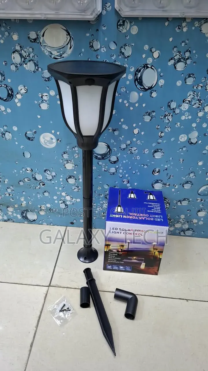 LED Solar Torch Light - Garden / Compound Light