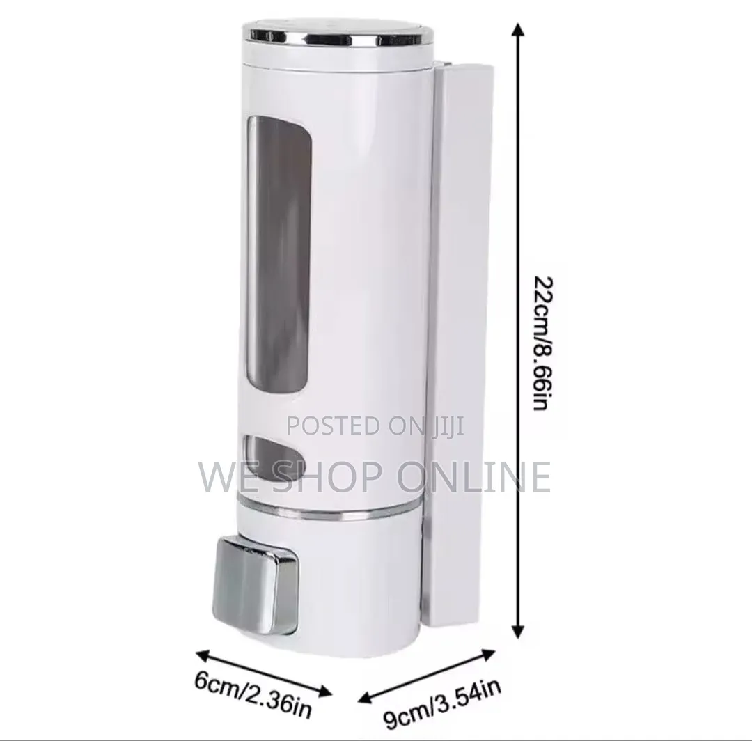 Wall Mounted 400ml Shower Soap Dispenser
