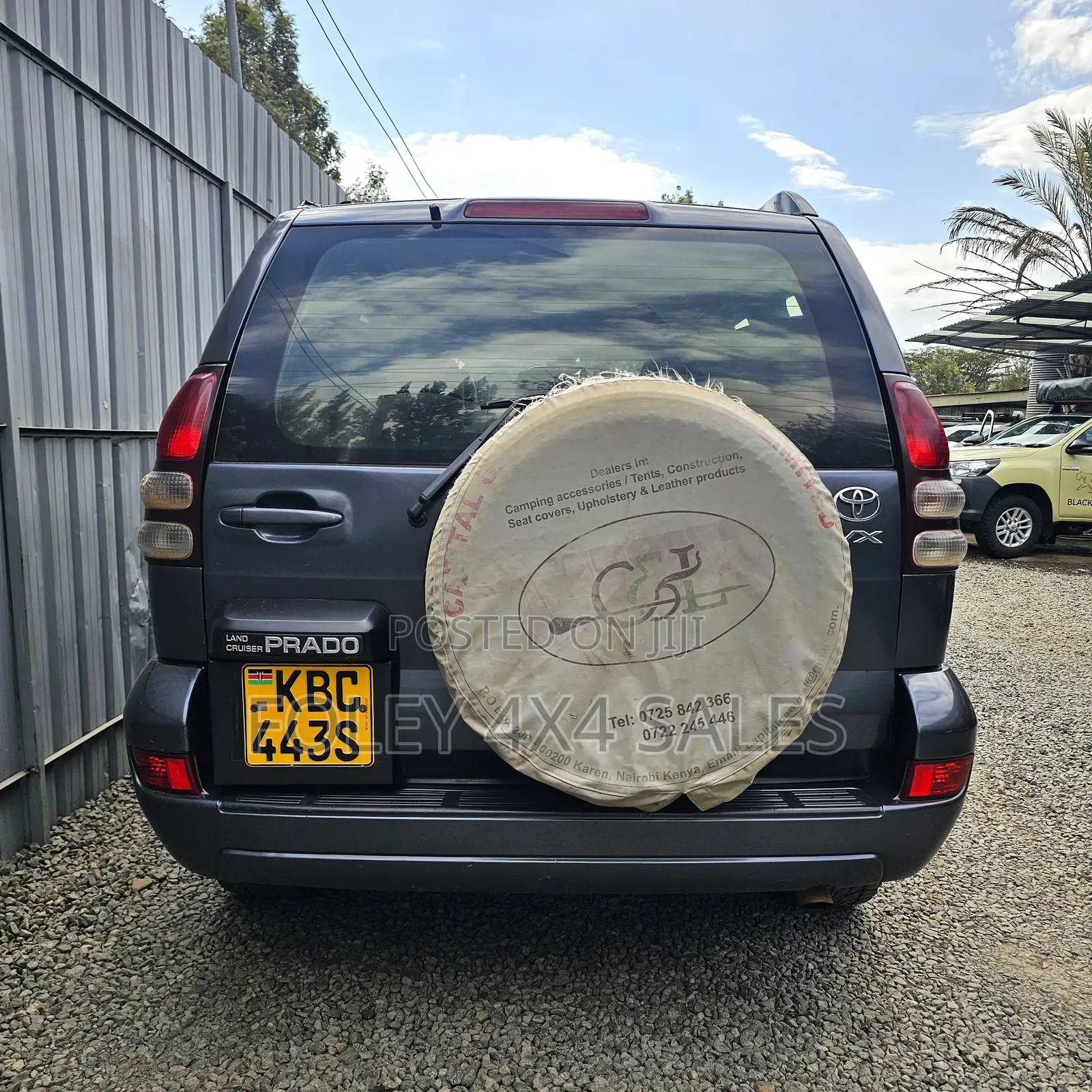 Toyota Land Cruiser Prado 2008 Gray