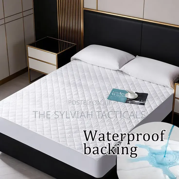 Quilted Waterproof Mattress Protector Comes as a Single Piece