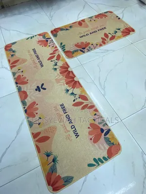 2pc Kitchen Mat Sets*A 2pc Rubber Mat