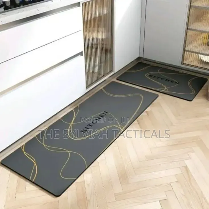 2pc Kitchen Mat Sets*A 2pc Rubber Mat