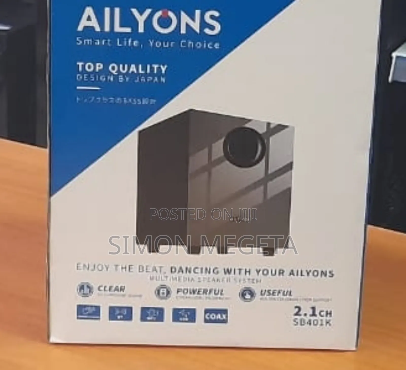 Speaker System 2.1ch Ailyons Soundbar Multimedia