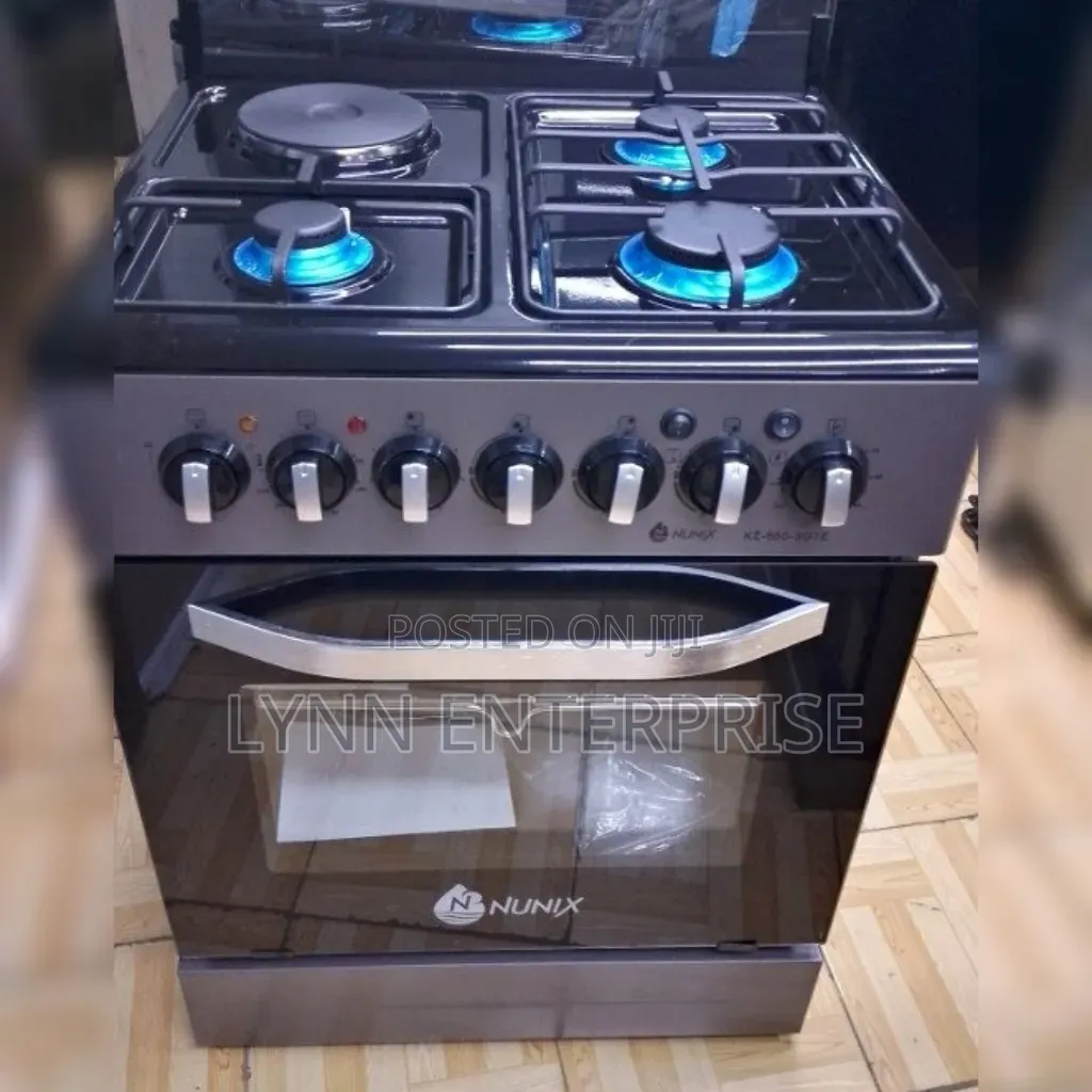 Nunix 60 by 60 Cooker With Electric Oven 3G+1E 660 