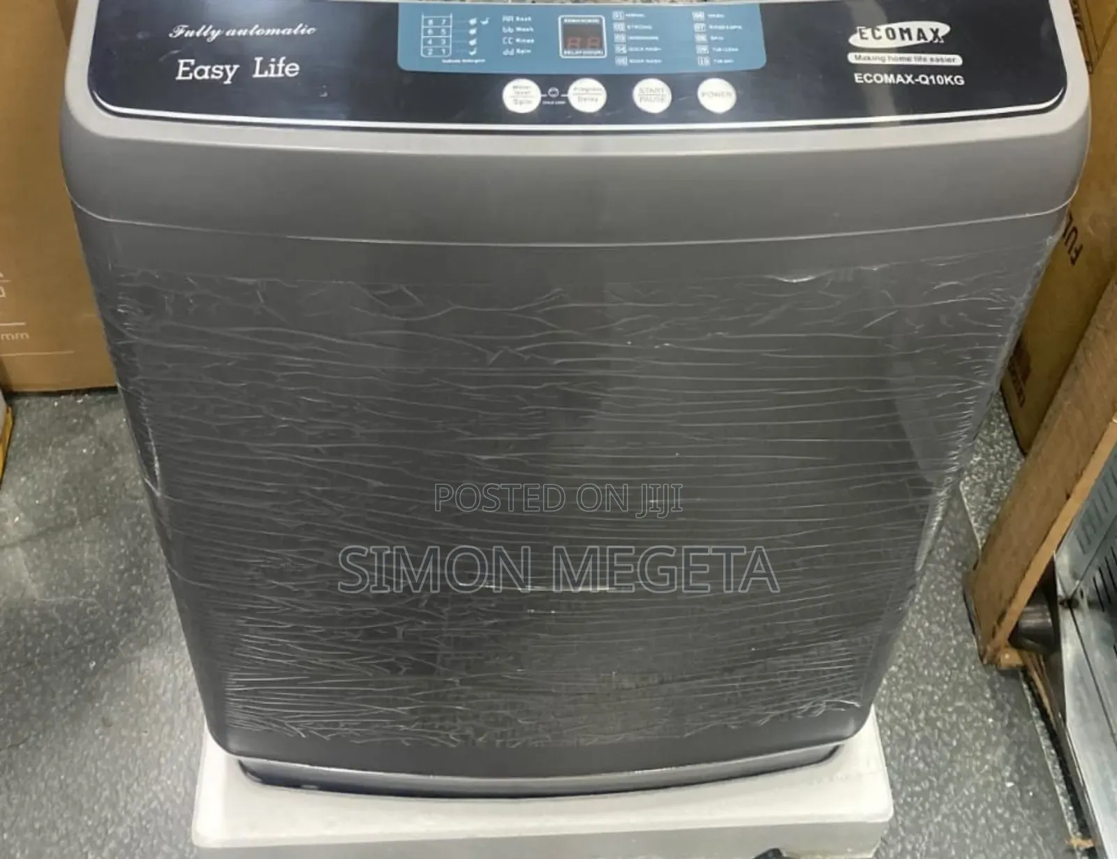 Ecomax 10kg Top Load Fully Automatic Washing Machine