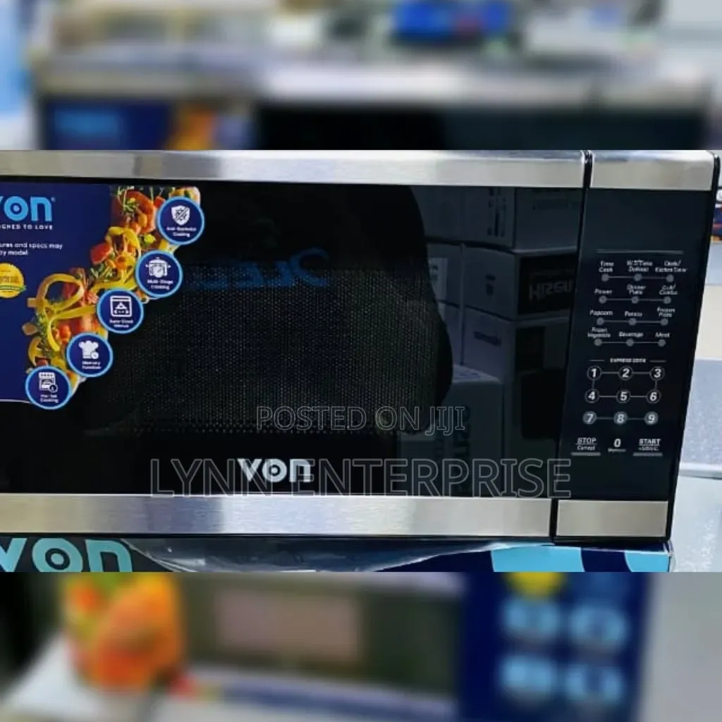 Von 20L Digital Microwave With Grill VMG-206DMK.