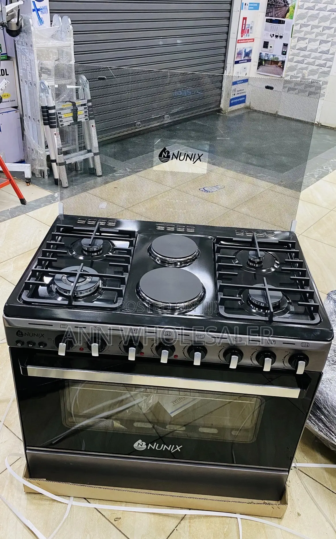Newmodel Nunix 4gas+2electric 60*90 Standing Cooker With Electric Oven