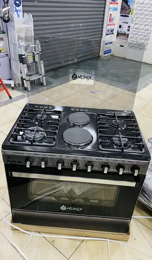 Newmodel Nunix 4gas+2electric 60*90 Standing Cooker With Electric Oven