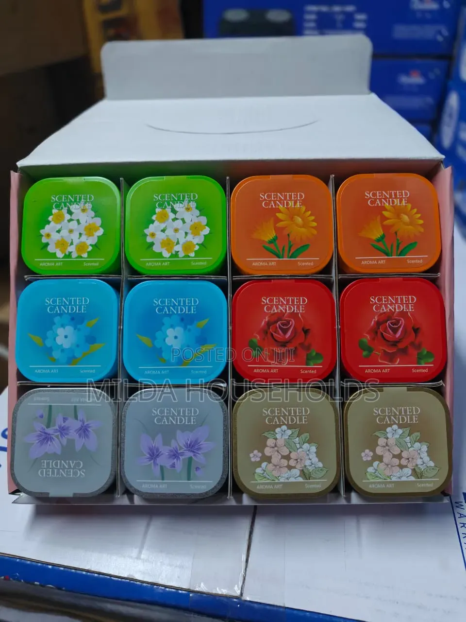 Botanical Scents Aromatherapy Scented Candles