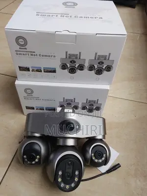 V380 Pro 4G SIM Four Lens Outdoor CCTV Camera