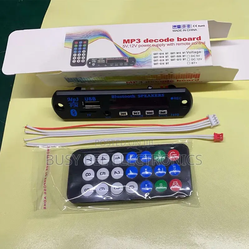 Bluetooth 5.3 MP3 Decoder Board Folder Switching