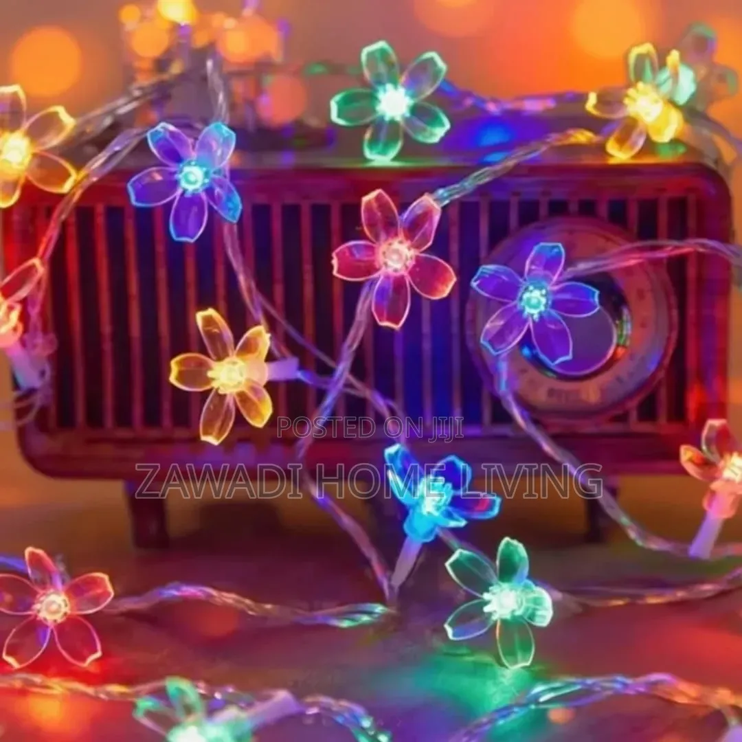 10M Flower Shaped Christmas Lights With Remote