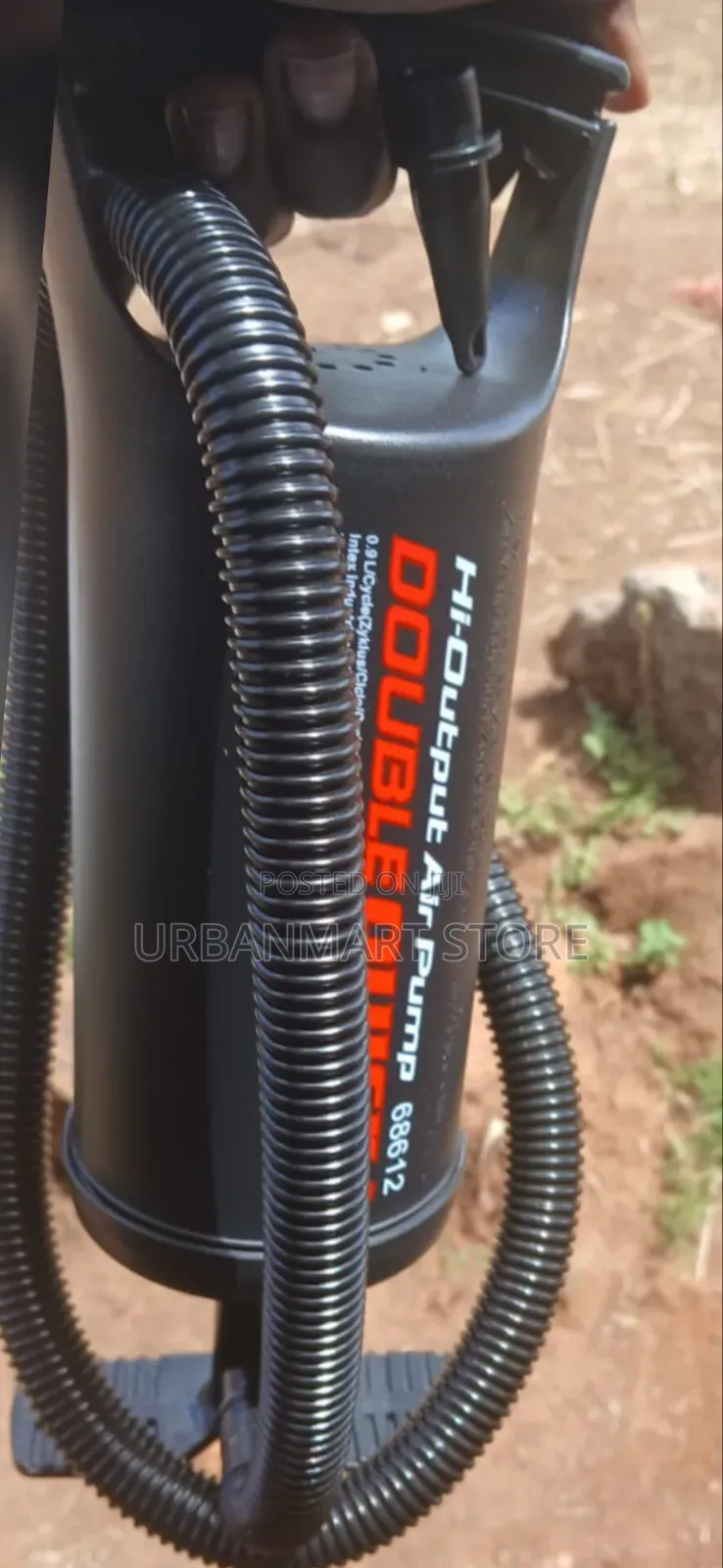 Intex Manual Air Pump Inflates Mattresses, Seats