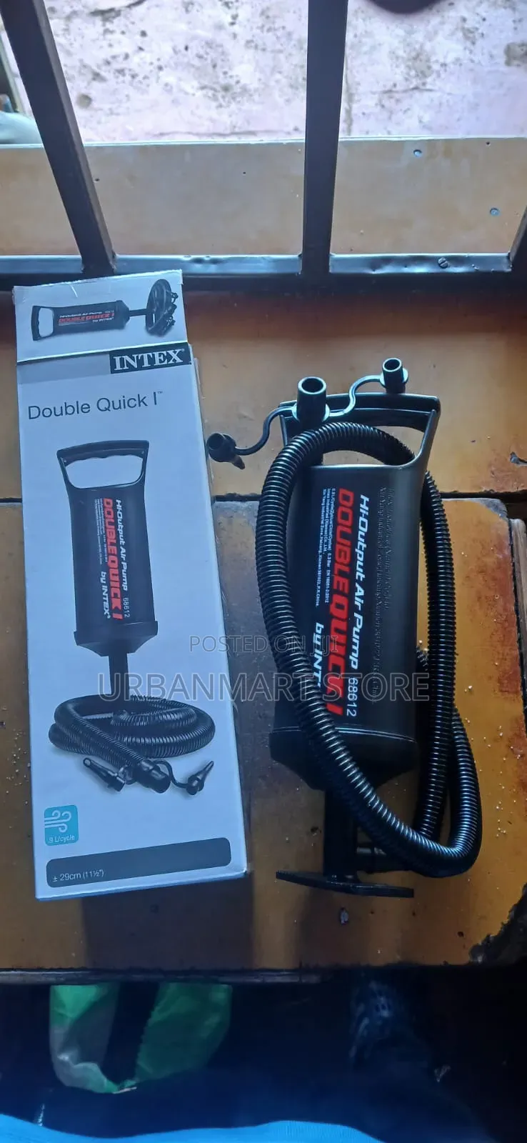 Manual Air Pump- Intex Where No Electric Power Is Needed