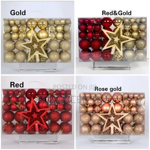101pc Christmas Decor Ball Set