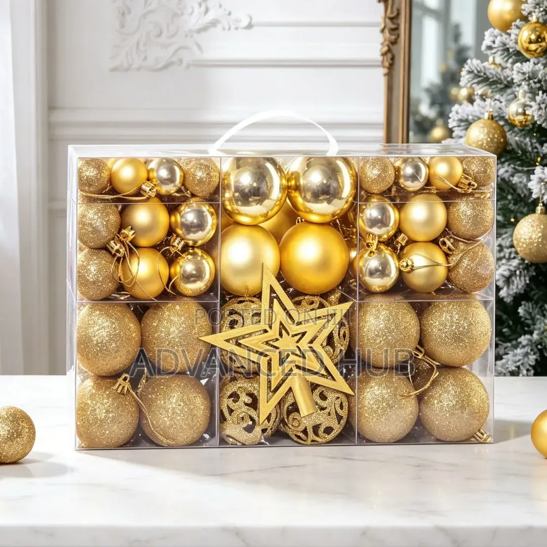 101pc Christmas Decor Ball Set
